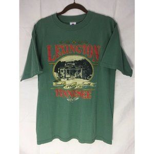 Vintage Lexington Greatest Place Earth Tennessee Single Stitch T Shirt Men Large
